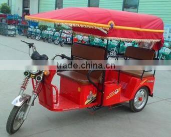 Electric tricycle taxi