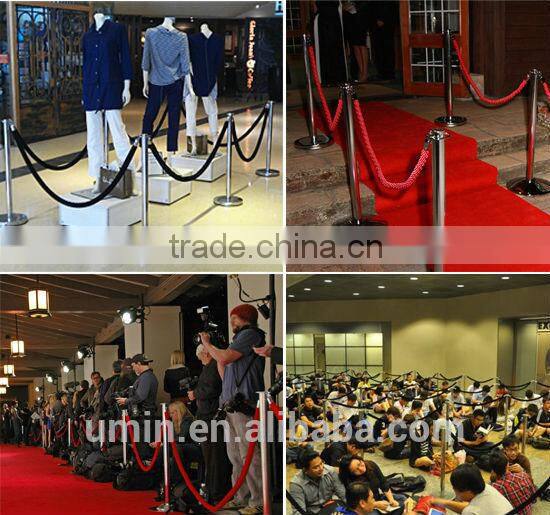 Velour Rope Post Barriers