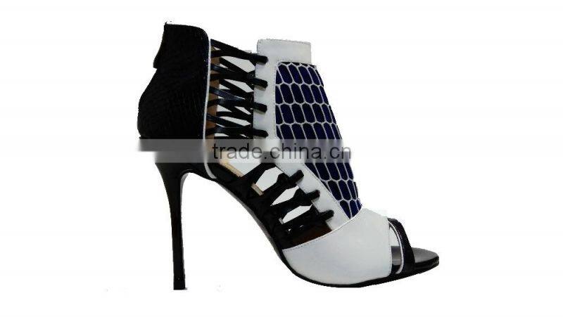 Mature Sexy Girls High Heel Shoes, Open Toe Ankle Sandals Collage Colors Shoes, Beauty Women High Heel Shoes