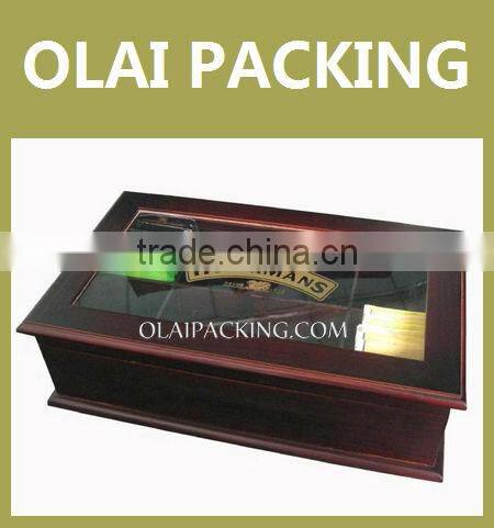 Luxury Variety Wooden Tea Chest Box with 30 Large Pyramid Real Leaf Tea Bags