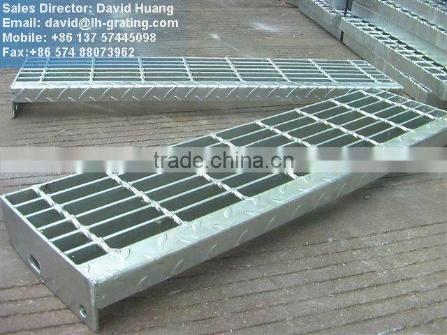 galvanized industrial steel staircase