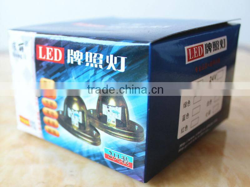 12/24V LED trailer number plate light ,truck LED license plate light