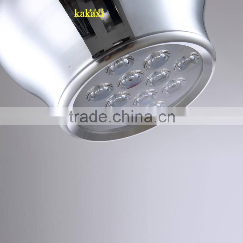 Creative LED Droplight 18W Plating Silver Color Lantern Chandelier Dining Room LED Pendant Lights