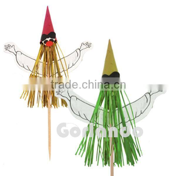 carlin custom decorative wooden party toothpick