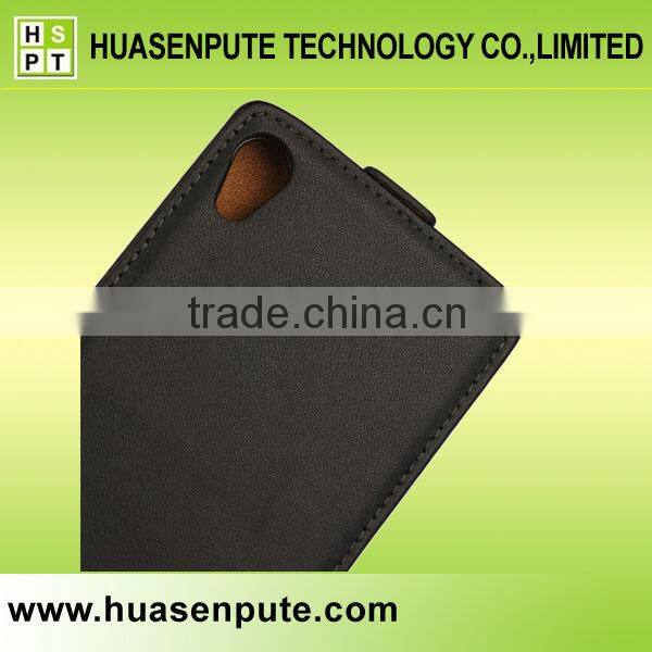 Vertical Flip Leather Case for Sony Xperia Z4, Business Style Leather Case for Sony Xperia Z4