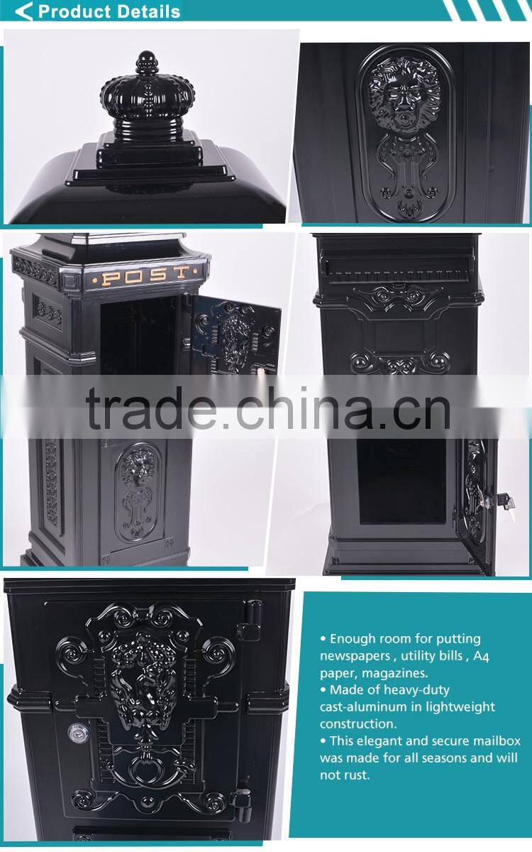The Most Popular Style In Europe New Product Wrought Aluminiun Us Post Box To Australia From China