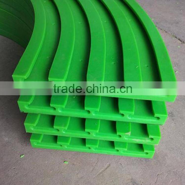 Custom conveyor sliding guide rails extruding plastic uhmw-pe nylon hdpe corner chain track rail