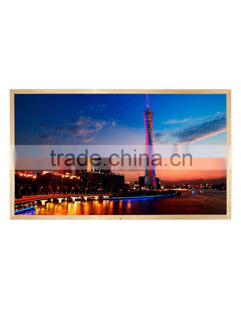 Wall mounted hottest indoor advertising lcd tv display