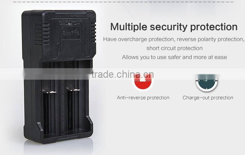 Intelligent USB dual slot charger AC26 with multiple security protection
