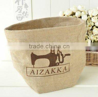 mini jute storage bags