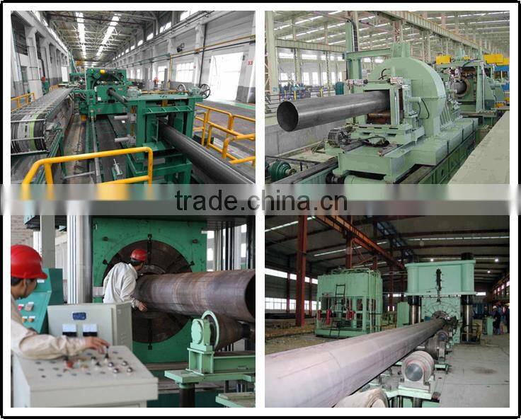 Galvanized ERW black round steel pipe