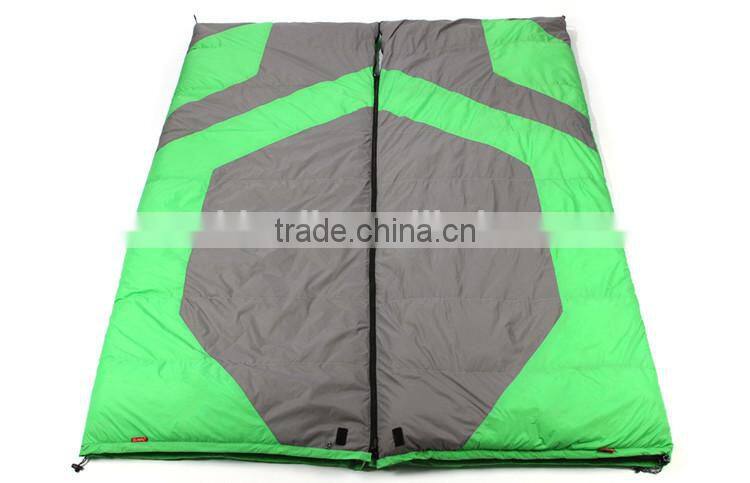 outdoor super light envelope down sleeping bag