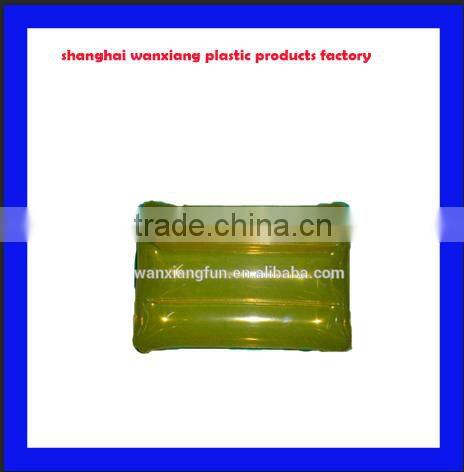 Hot selling christmas plastic inflatable pillow/pvc pillow