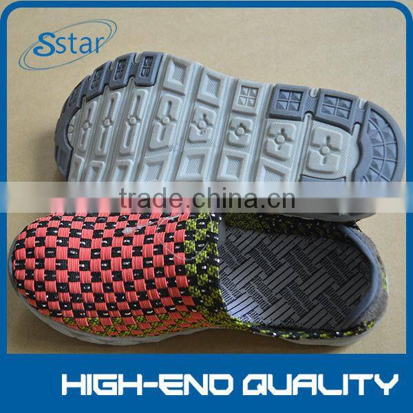 2014 new flat sandals lady shoes hand-woven shoes