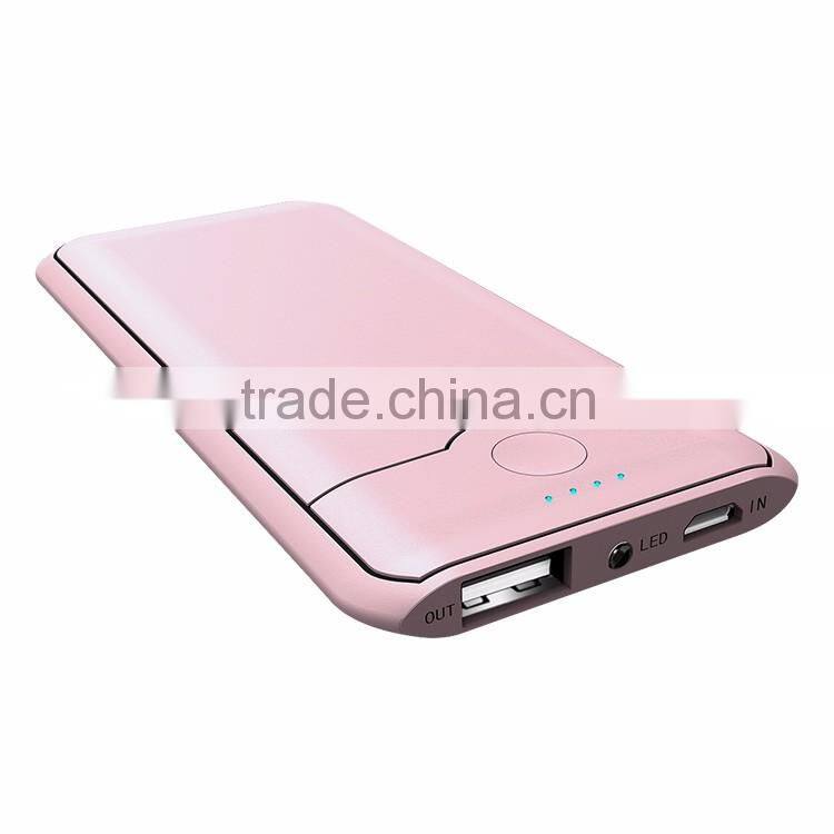 Gift shenzhen factory usb external battery pack lithium polymer power bank for samsung galaxy s4