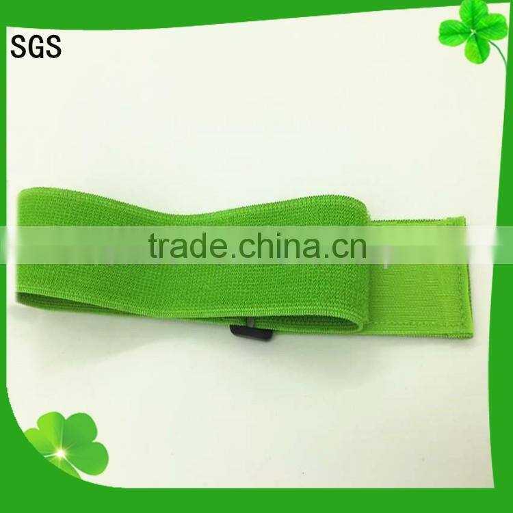 Nylon / Polyester elastic tape with hook and loop