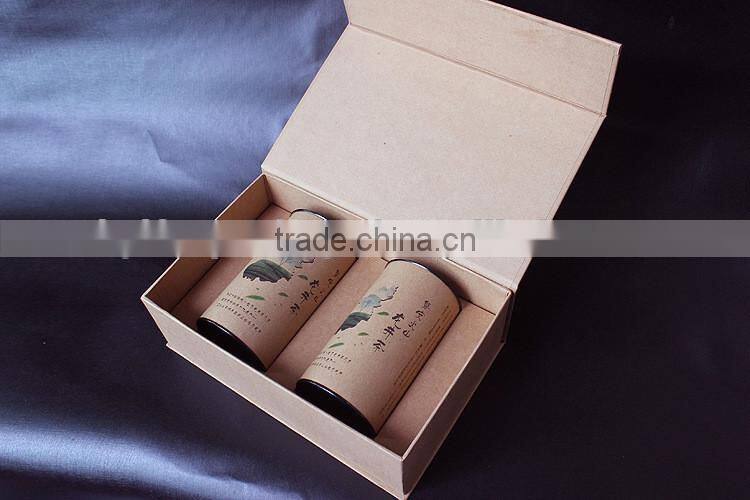Hard paper folding box magnetic packaging box
