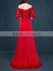 High qualtiy fashion colorful sale famous designer evening dress