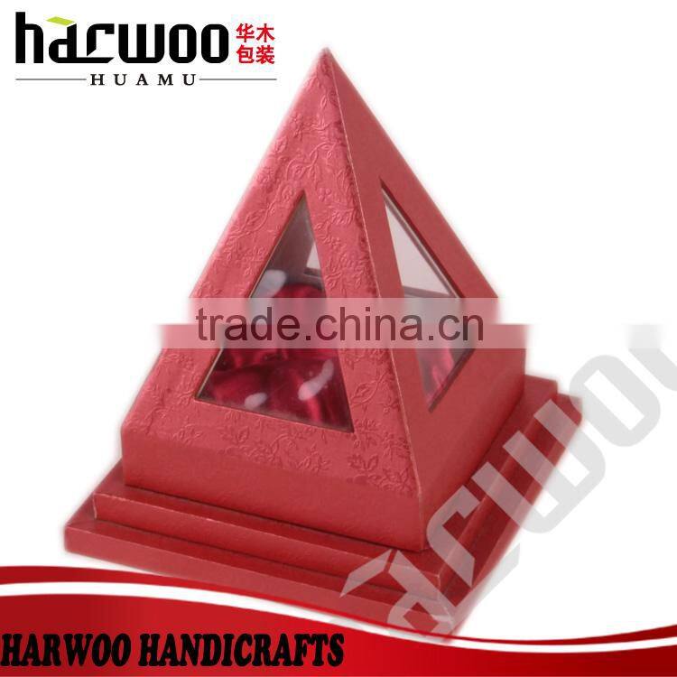 New design paper perfume bottle packing box with satin lining