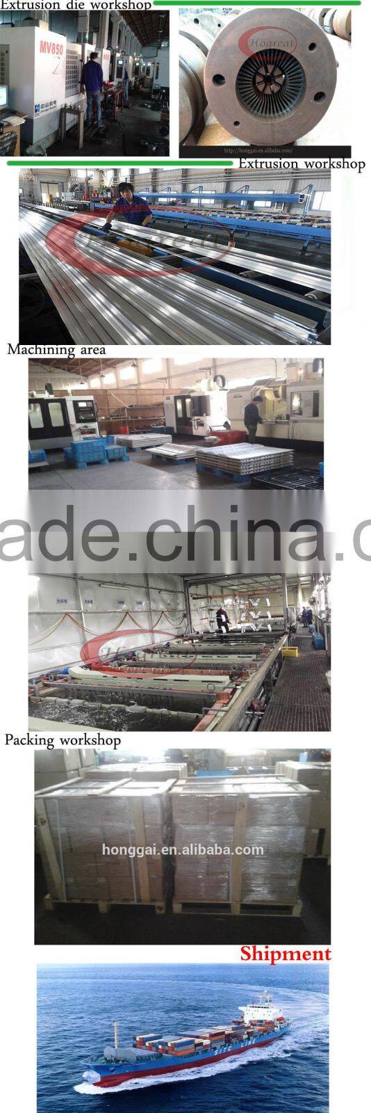 Supplier 6063 Led round Aluminum Extrusion Heat Sink Profiles