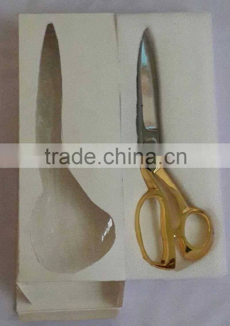 Professional Tailor Scissor Gold Plated