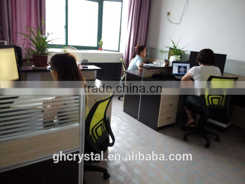 Clear Crystal Tower Building Model for Business crystal Gift