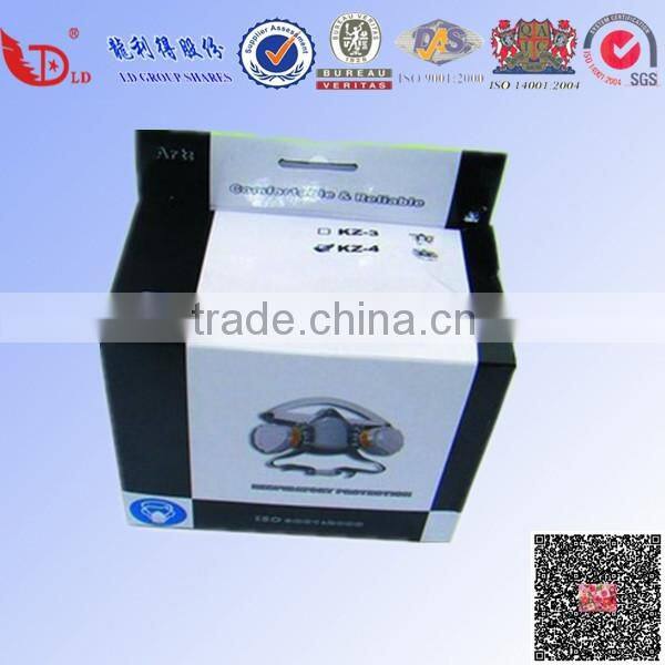 Kraft paper brown T shirt packaging box with logo printing