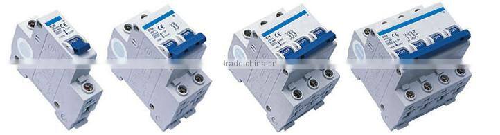 3 Poles Number and Mini Type electrical circuit breakers