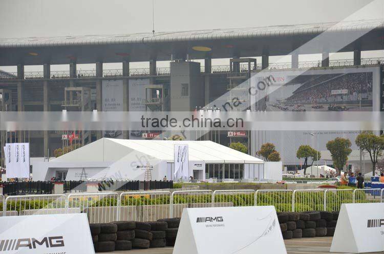 outdoor arch 25m x 60m marquee event hard ABS solid wall tent with glass door