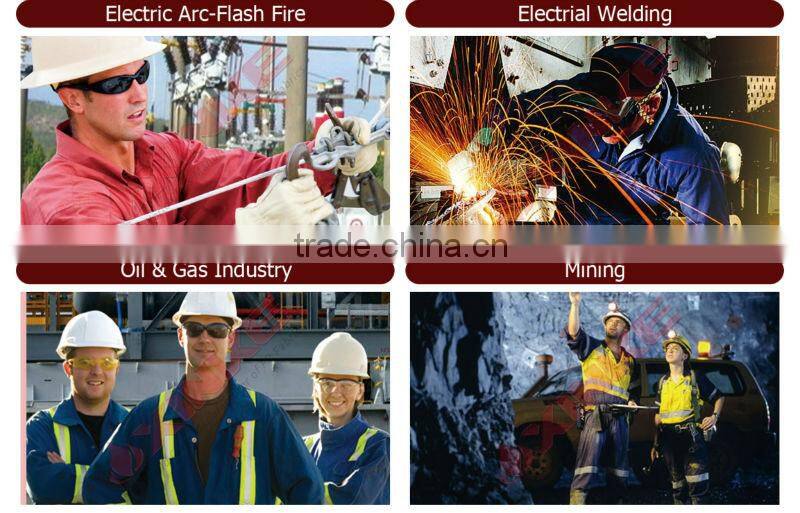 breathable aramid coverall workwear for firefighter