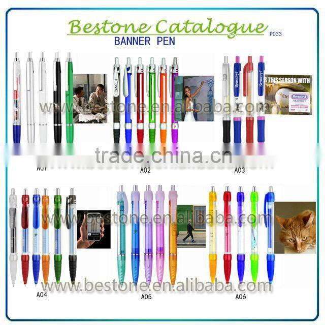 2014 Populer Advertusing Banner Pen