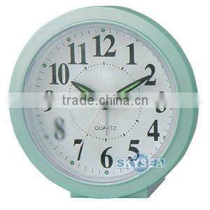 Cute plastic table alarm clock bedside clock