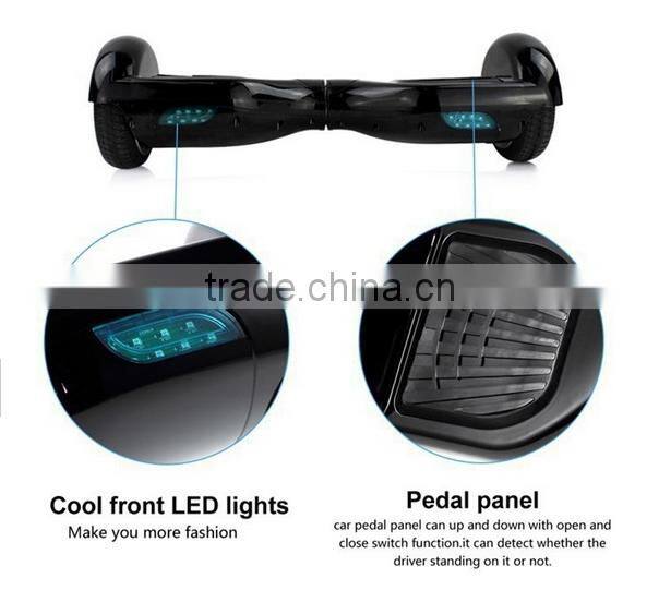 two wheels 6.5 inch electric balance scooter with led