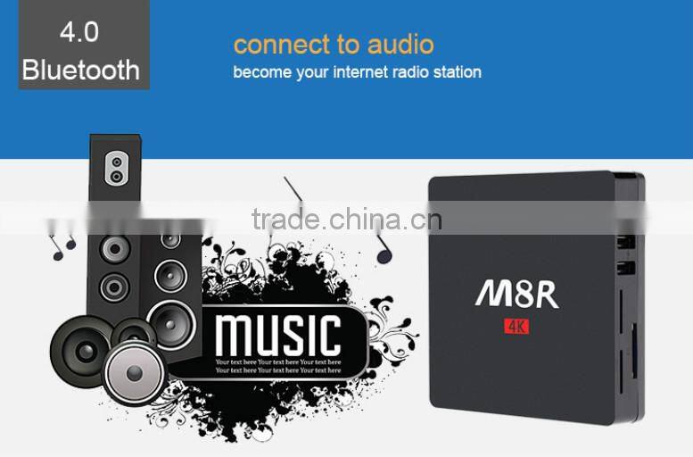 2016 Hot selling Octa Core Top Set TV with Wifi & Bluetooth & USB ports & Card Reader