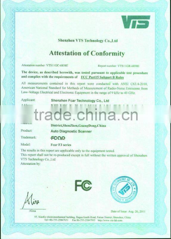 Original Fcar F3-D heavy duty engine diagnostic equipment For All diesel vehicles,Scaina , Daf , Volvo , Renault