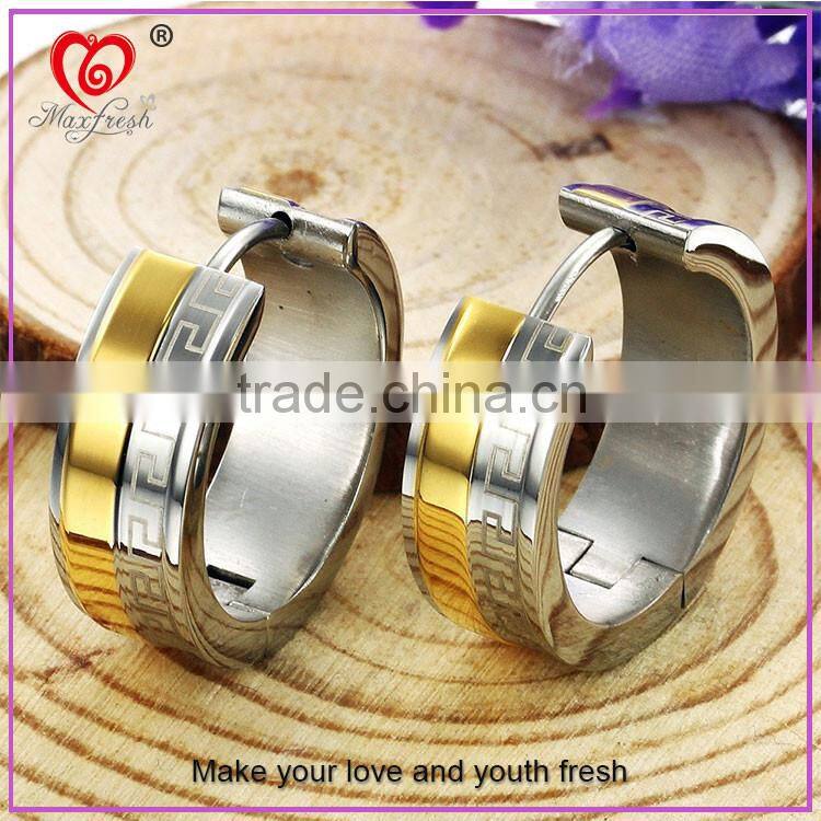 Fashion new models stud earring wholesale bulk simple gold earring designs for women