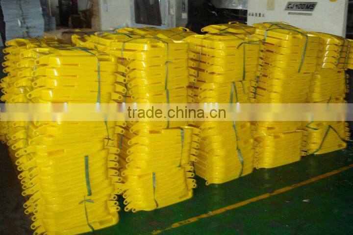 BT100A-3 100liter garbage can with rubber wheels