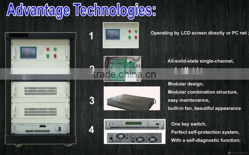 200W LDMOS Amplifier Digital TV transmitter