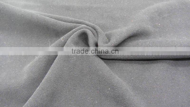 sanding polyester spandex thick 100D milk fiber fabric