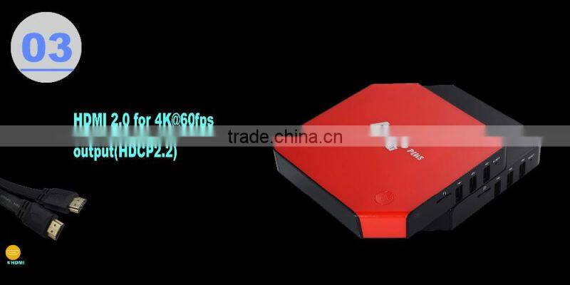 2.4G/5.8G WIFI Gigabit LAN KODI 16.0 Amlogic S905 2G+16G Android 5.1 m8s plus android tv box