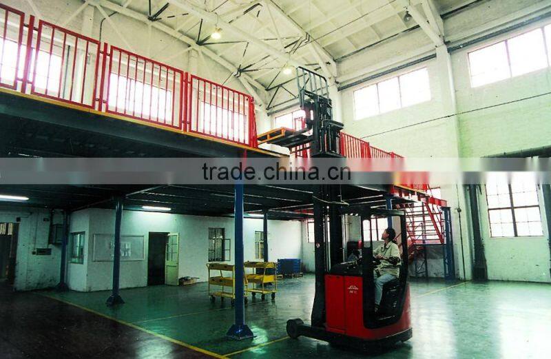 standard shelving rack for multi-tier garret