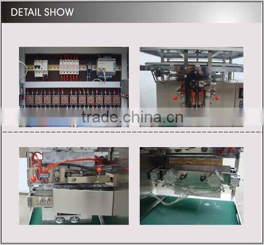 multi lanes shampoo/hair gel / hand washing/ liquid soap / sanitizer packing machine