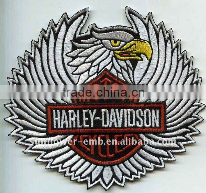 Hot Sale SuperMan Embroidery Patch/custom embroidery patch