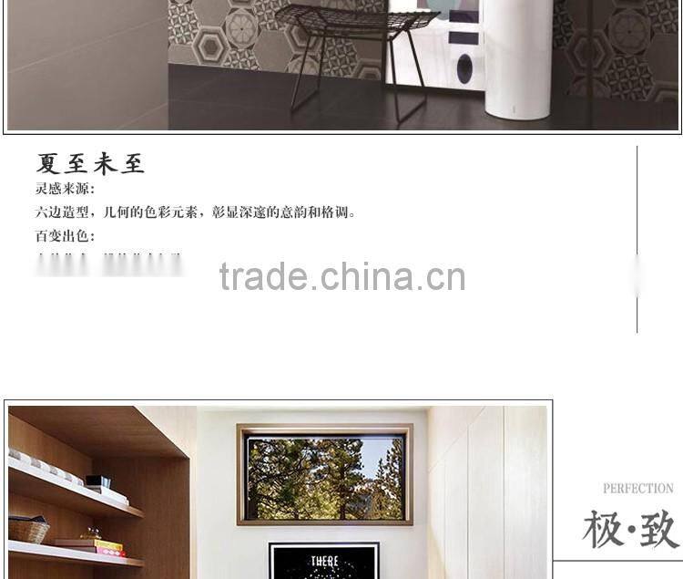 Factory direct sale 100*200*175mm hexagon mosaic floor tile irregular pattern tile