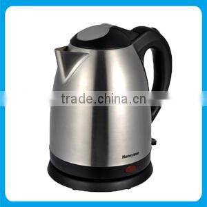 hotel products stainless steel electric tea kettle 1.2L manufacturer