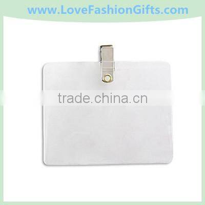 Advantus Re-sealable Badge Vertical Holder, 2 5/8" x 3 3/4" Insert Size