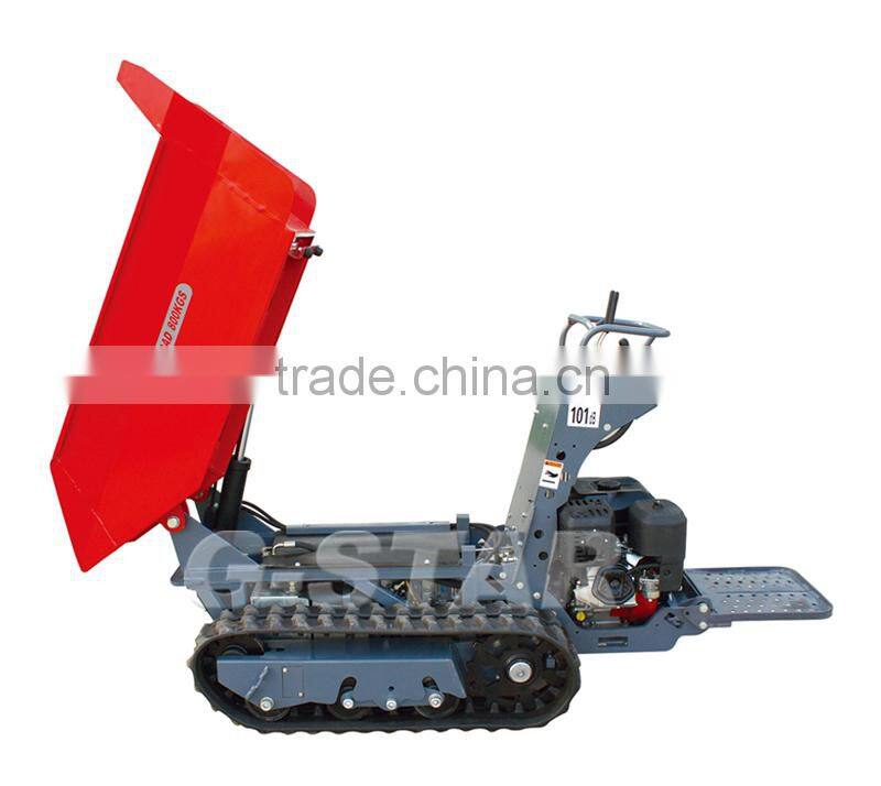 BY800S 800kg self loading track dumper mini dumper
