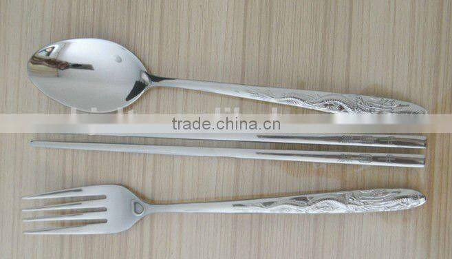 Titanium lightweight Dinnerware for outdoor