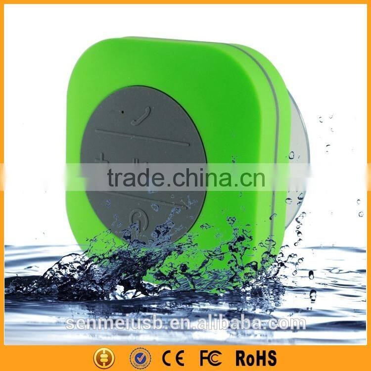 Best Selling Sucker Wireless Waterproof Bluetooth Speaker For Bathroom