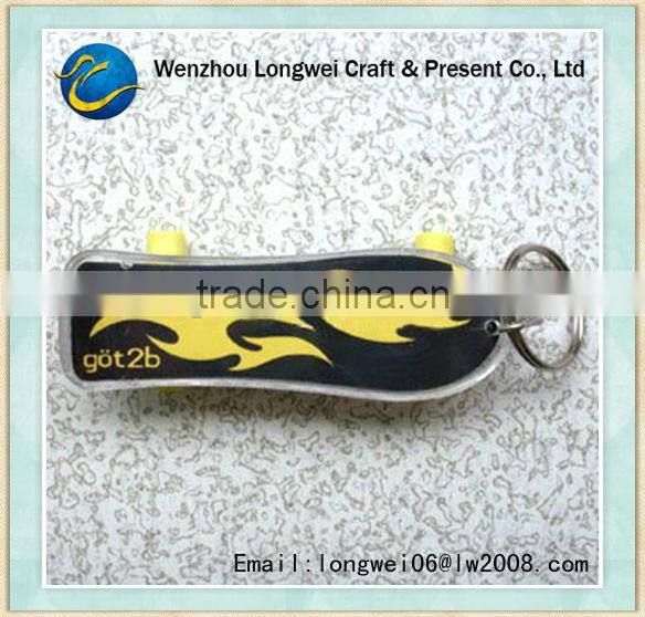 funny turtle photo frame key chains/key chain/blank key chains